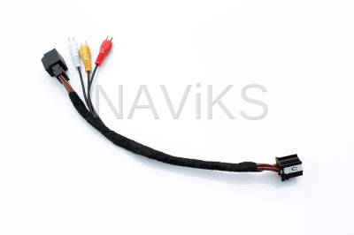 Stealth AV Extensions Cables - Cadillac - Accessories - 2014 - 2016 (CUE / IntelliLink / MyLink) Stealth Video & Audio Cable (For Input Located on the back of the Armrest)