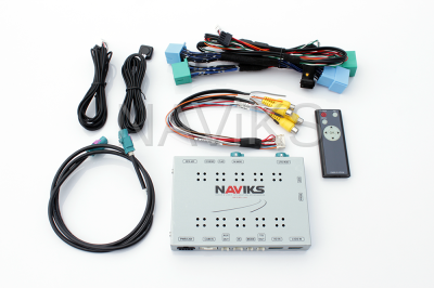 2025 Jeep Compass (MP) Uconnect 5 (8.4" Screen) AHD Video Camera Interface ONLY (4 Camera Inputs - Left, Right, Front, Rear / Trailer)